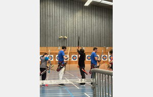 Saint Arnoult - Tir Salle 18m - 01 - Gabriélé au pas de Tir