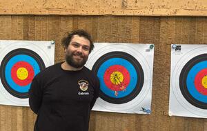 Saint Arnoult - Tir Salle 18m - 01 - Gabriélé tir parfait 30 sur 30