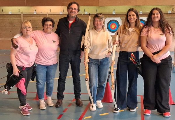 Octobre Rose : les Archers du Moulon visent juste pour la bonne cause !