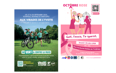 Virades de l'espoir et Octobre rose