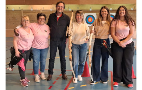 Octobre Rose : les Archers du Moulon visent juste pour la bonne cause !