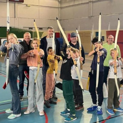 Les Archers Du Moulon toujours très actifs au prêt des jeunes de Gif Sur Yvette et en compétitions