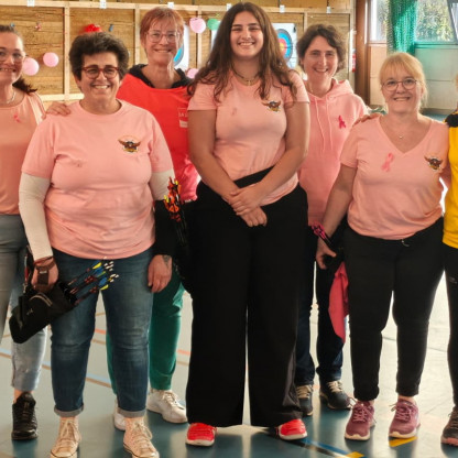 🏹💗 Les Archères et les Archers du Moulon décochent leurs flèches pour Octobre Rose : tous unis pour la bonne cause !
