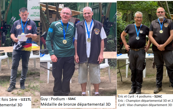 2025 06 22 - Championnat 3D du départemental 91